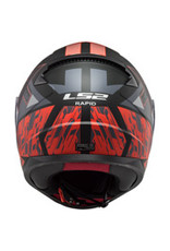 LS2 LS2 FF353 rapid X-street matt zwart / rood