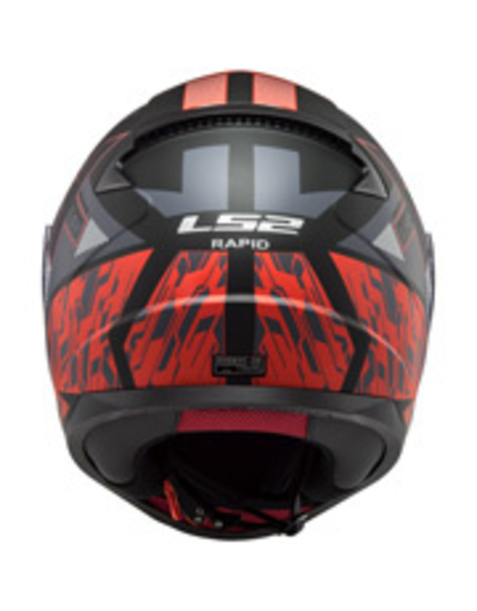 LS2 LS2 FF353 rapid X-street matt black / red