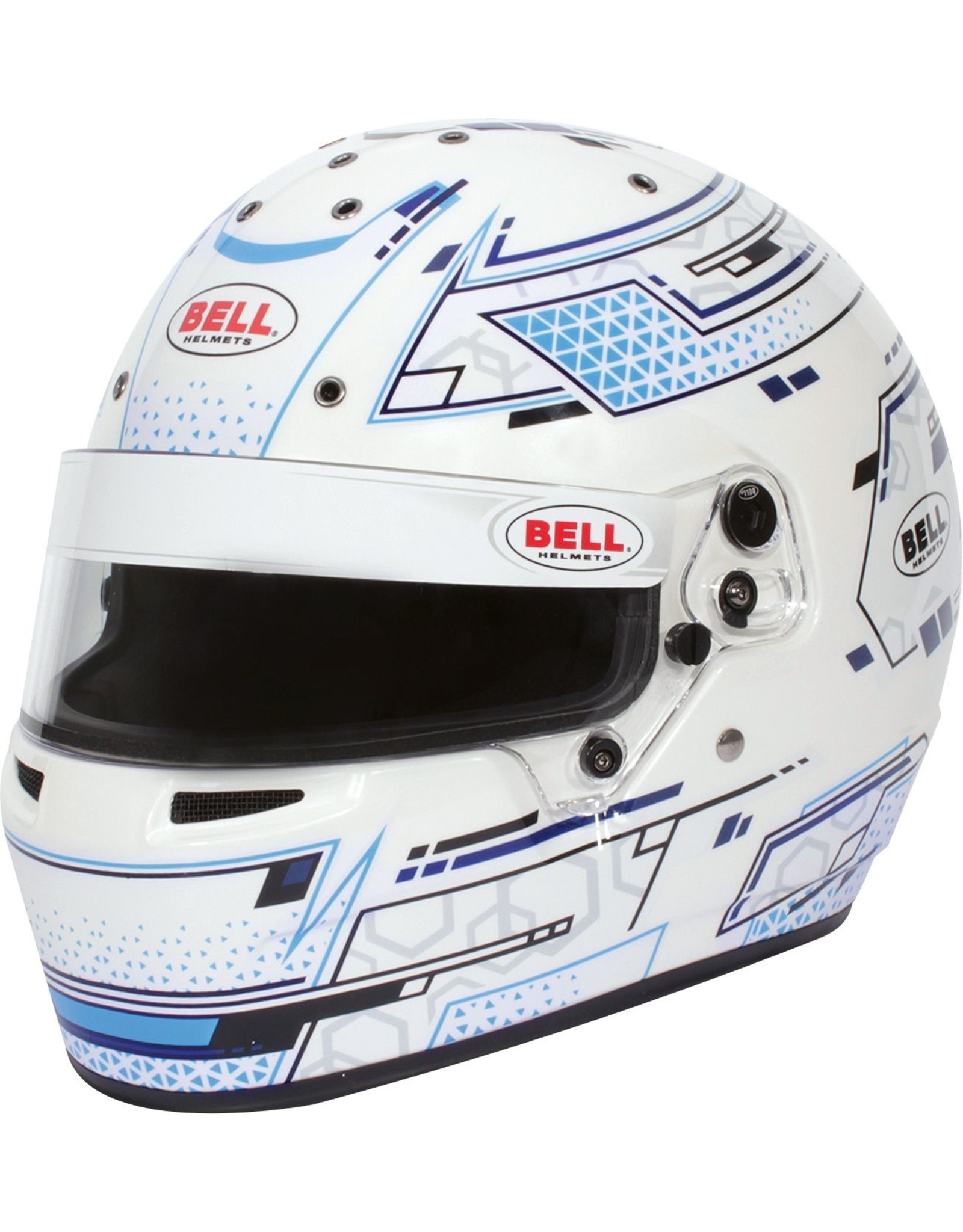 Bell Bell RS7-K white / blue (snell 2020)