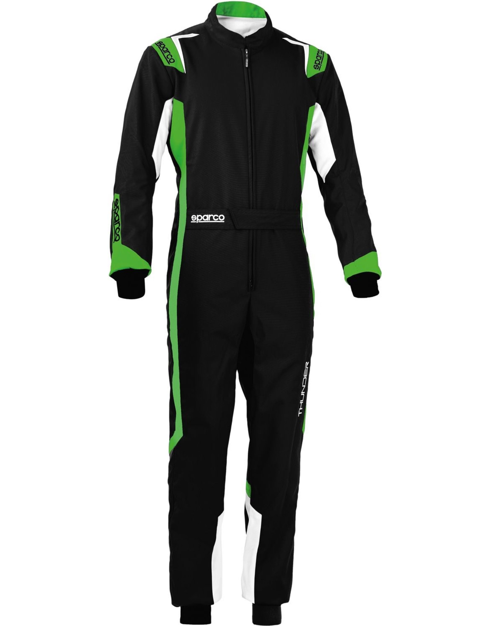 Sparco Sparco thunder suit black / green LVL2