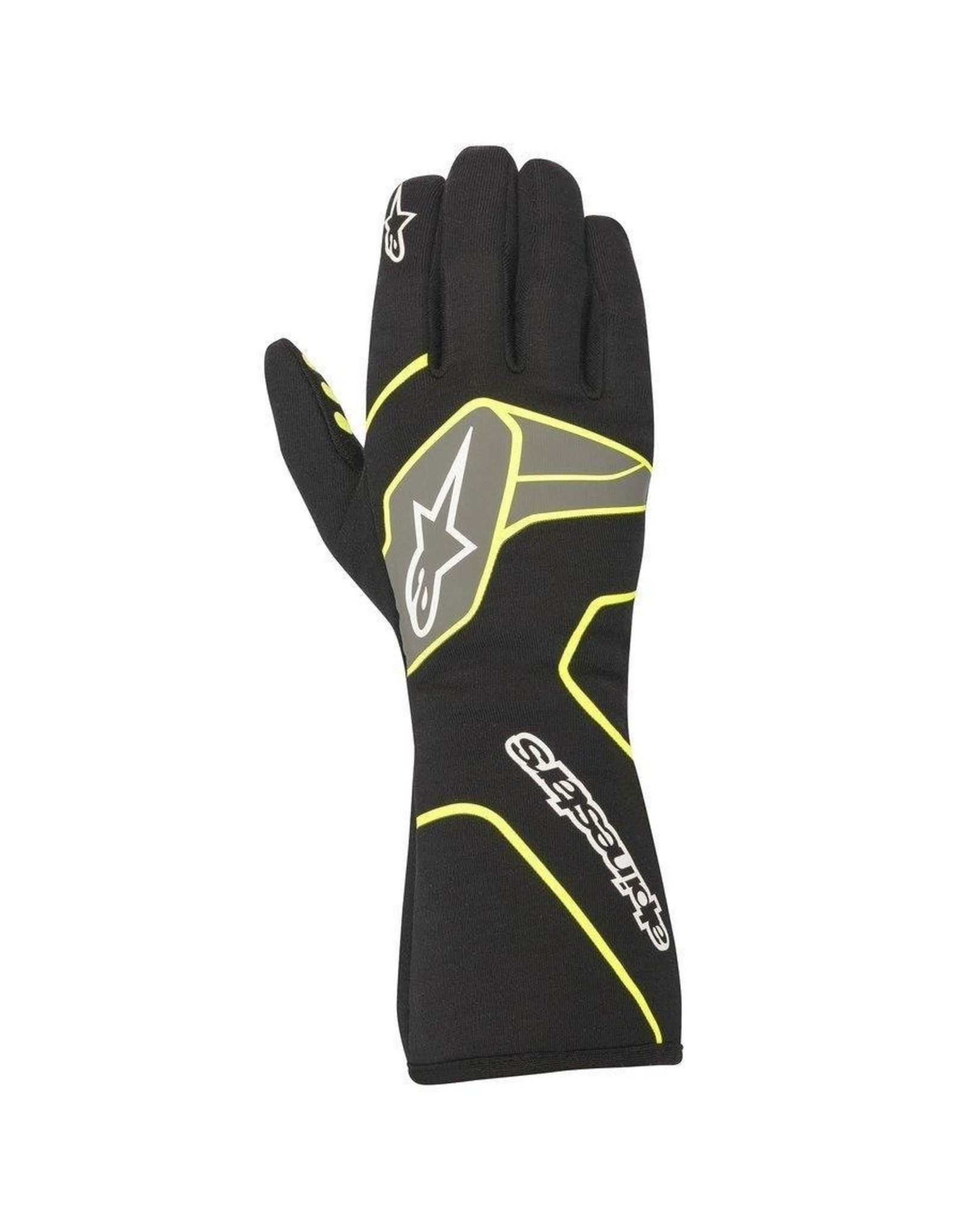 Alpinestars Alpinestars tech 1 race V2 Fia Gloves zwart / fluor geel