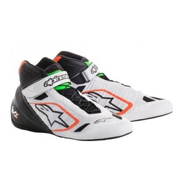 Alpinestars Alpinestars Tech-1 KZ Wit / zwart / fluor oranje