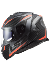 LS2 LS2 FF800 Storm II racer Matt titanium fluor oranje