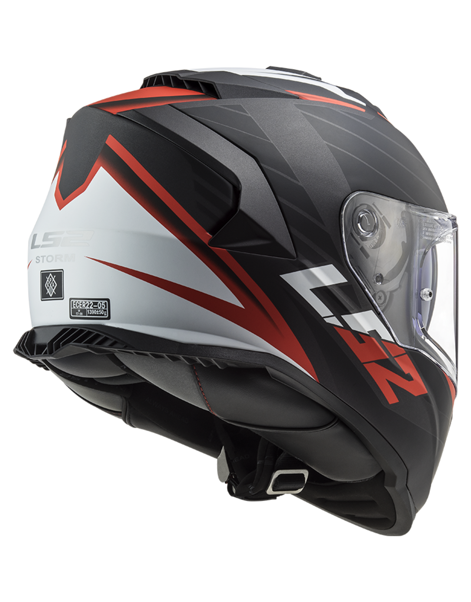 LS2 LS2 FF800 Storm II Nerve - Matt black red