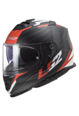 LS2 LS2 FF800 Strom II Nerve - Mat zwart rood