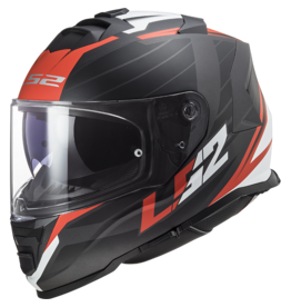LS2 LS2 FF800 Strom II Nerve - Mat zwart rood