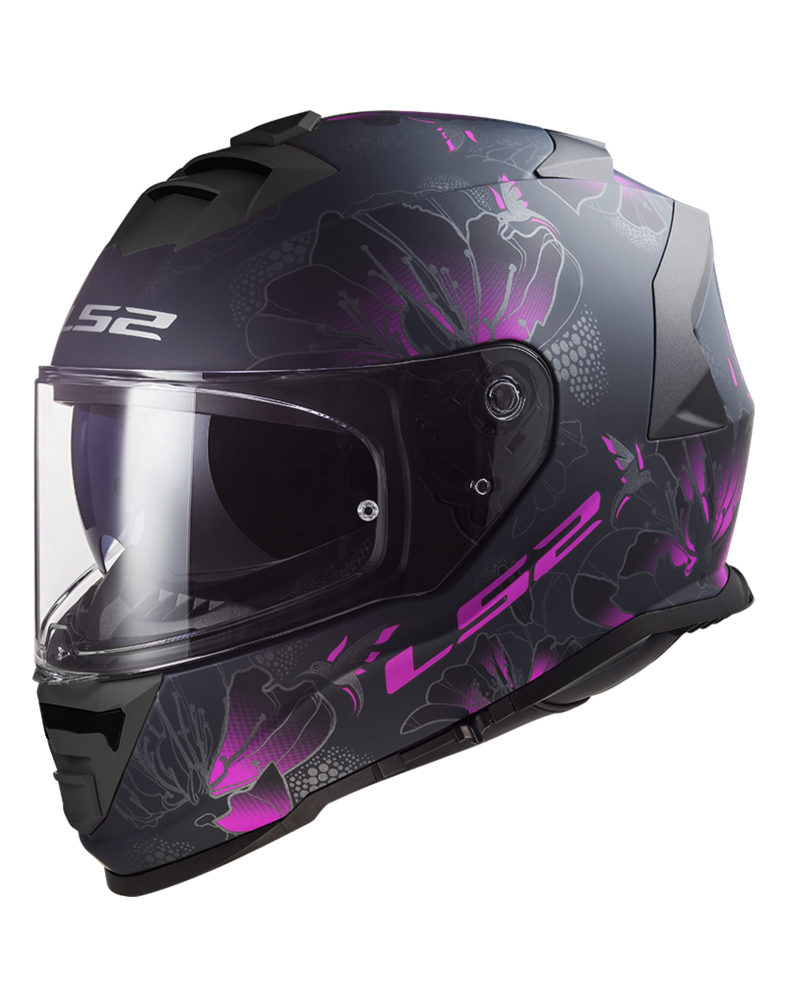 LS2 LS2 FF800 Strom II Burst - Matt black / pink