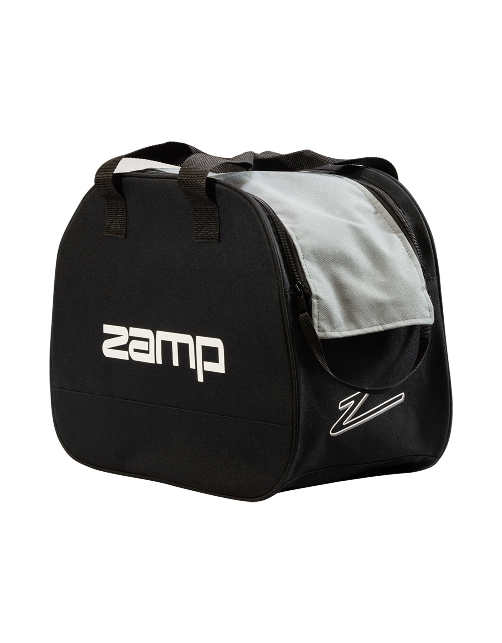 Zamp Zamp Helm tas zwart/grijs