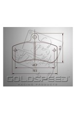 Goldspeed Goldspeed brake pad set Haase Runner