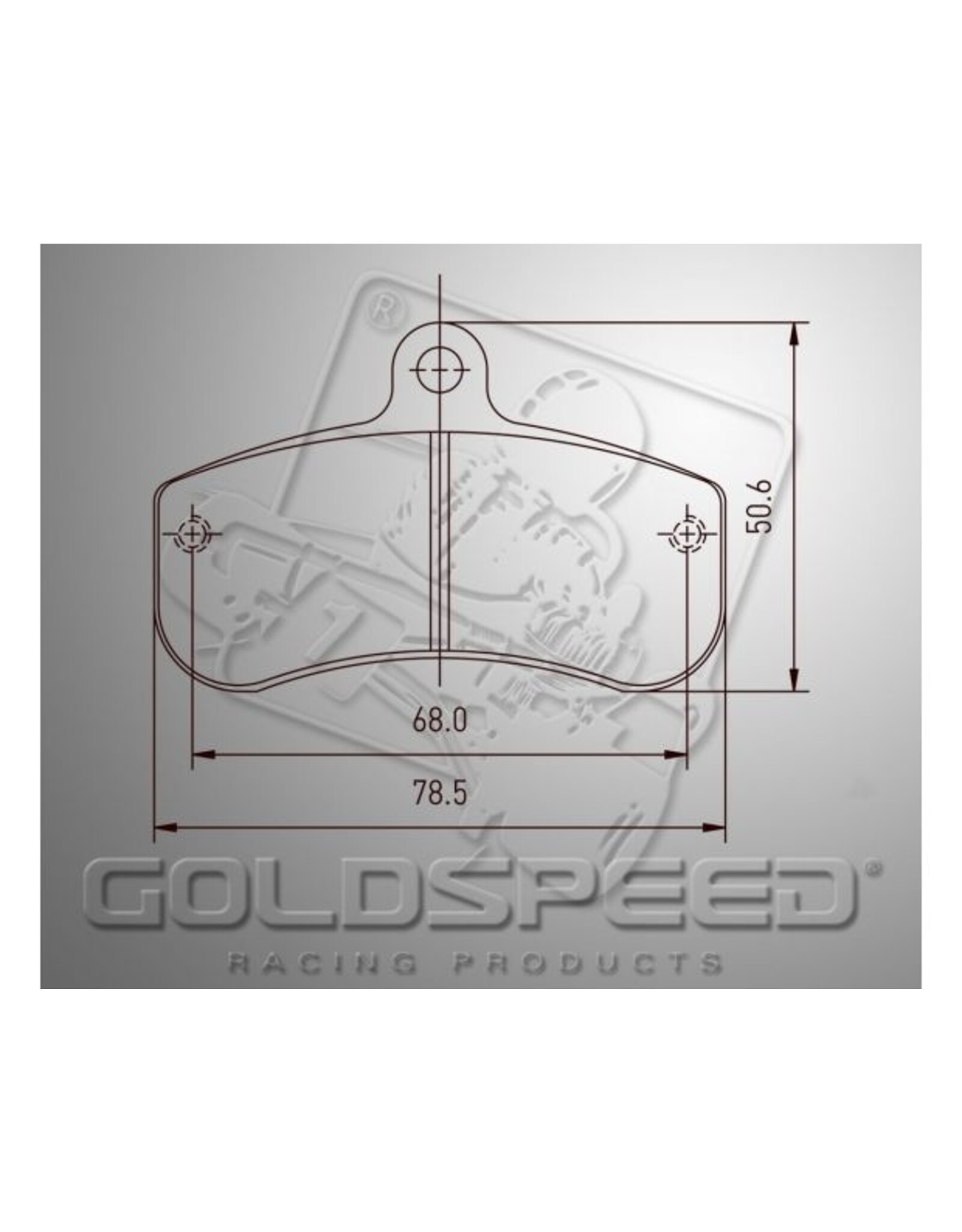 Goldspeed Goldspeed brake pad set Haase Runner