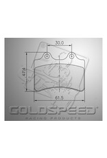 Goldspeed Goldspeed remblok set Type Haase Runner