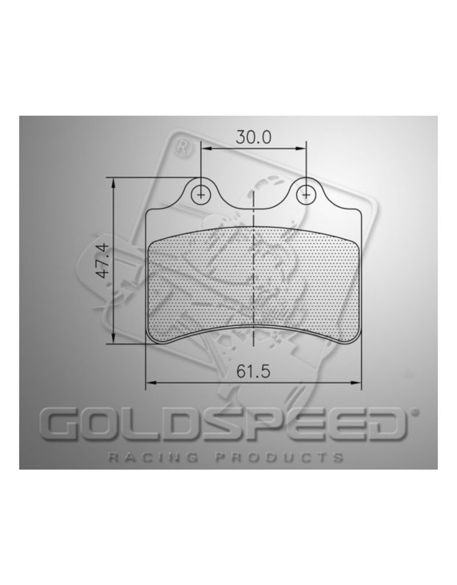 Goldspeed Goldspeed brake pad set Type Haase Runner