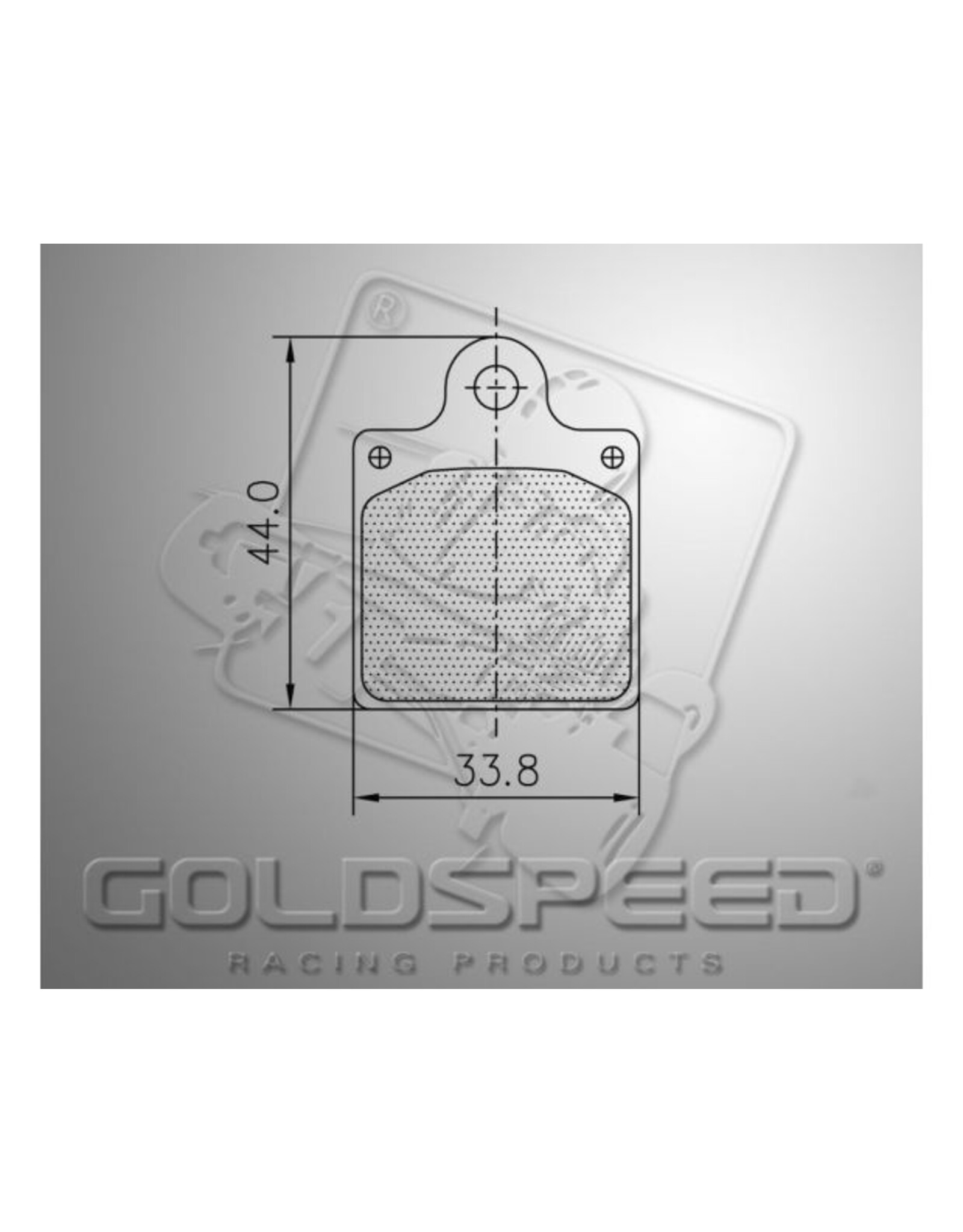 Goldspeed Goldspeed brake pad set Type CRG / Zanardi