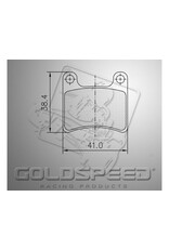 Goldspeed Goldspeed brake pad set Type IPK / Tillotson mini