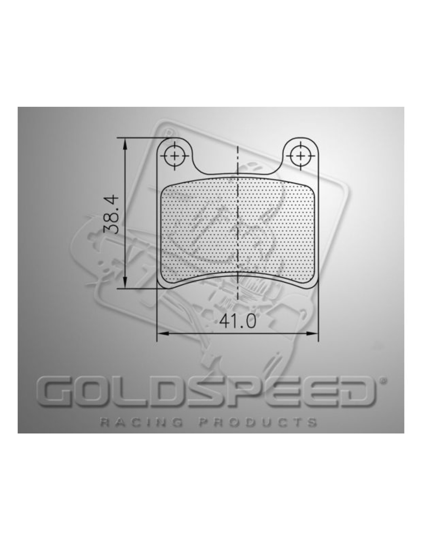 Goldspeed Goldspeed brake pad set Type IPK / Tillotson mini