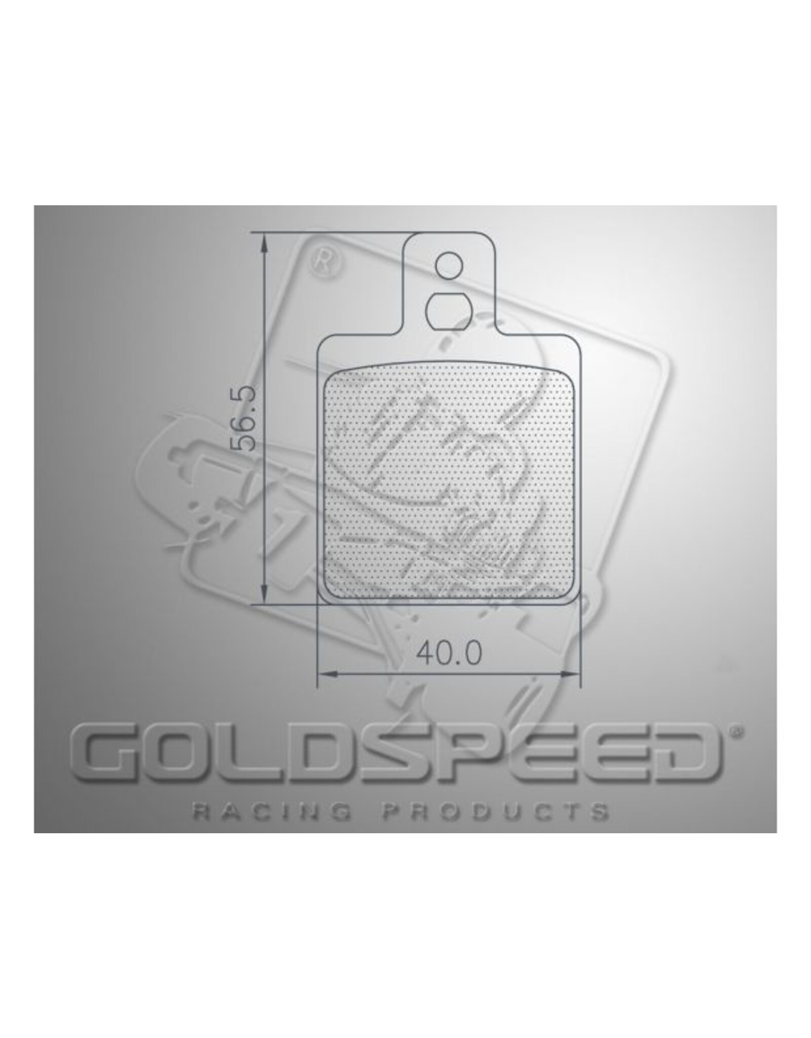 Goldspeed Goldspeed remblok set Brembo / Sodi Kart