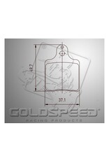 Goldspeed Goldspeed remblok set INTREPID EVO-3 TYPE FRONT