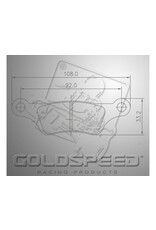 Goldspeed Goldspeed brake pad set RM1 KART-MAGURA ELECTRO RIMO KART TYPE