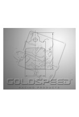 Goldspeed Goldspeed brake pad set DINO TYPE FRONT