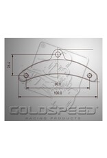 Goldspeed Goldspeed brake pad set BIREL TYPE > 01 FRONT (14185)