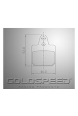 Goldspeed Goldspeed brake pad set BIREL '13 - FLANDRIA TYPE