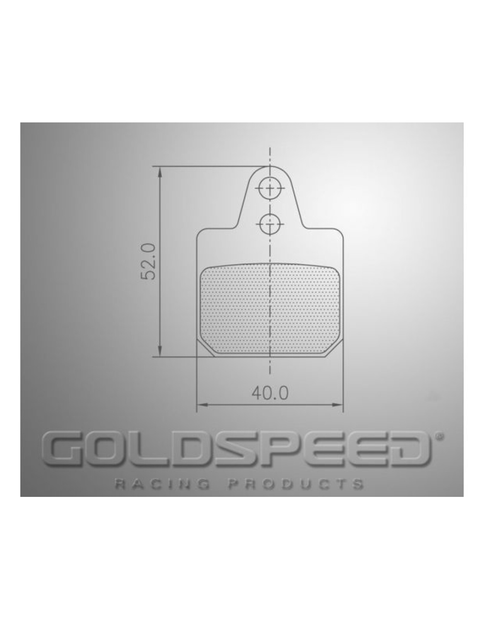 Goldspeed Goldspeed remblok set BIREL '13 - FLANDRIA TYPE