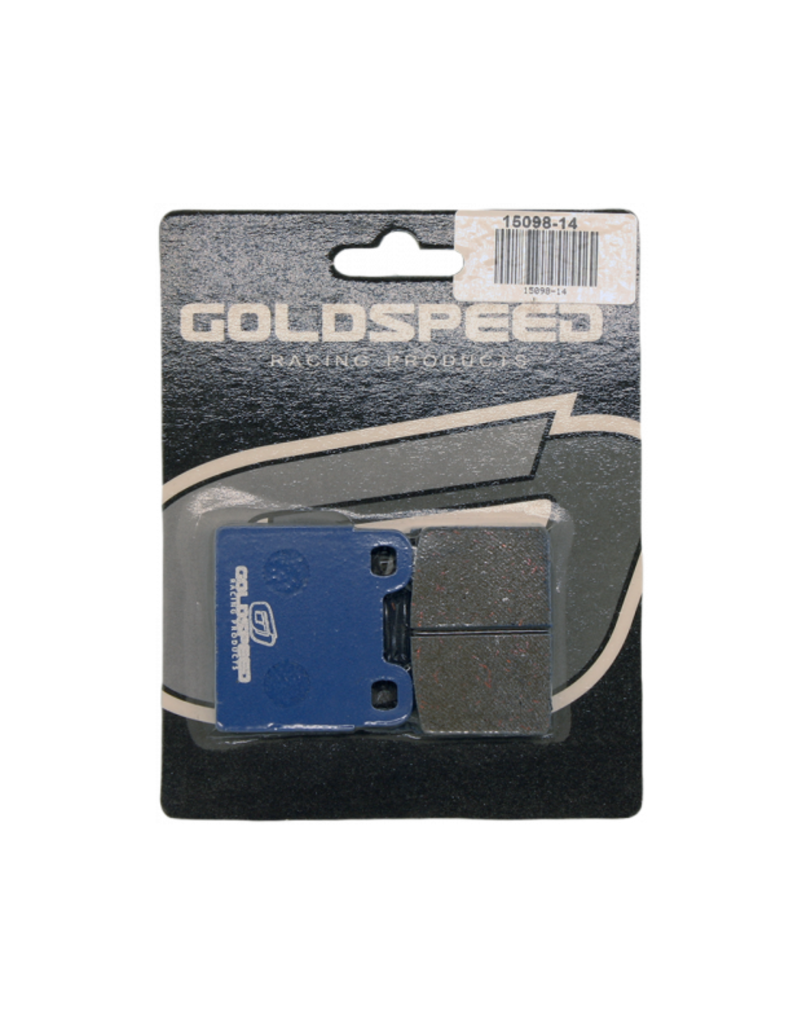 Goldspeed Goldspeed brake pad set D-MAX REAR - KR KART REPUBLIC TYPE