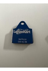 LK Line Lenzo / Luxor brake pad medium blue