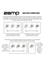 Zamp Zamp RZ-62/RZ-60/RZ-40/RZ-44 cheekpads