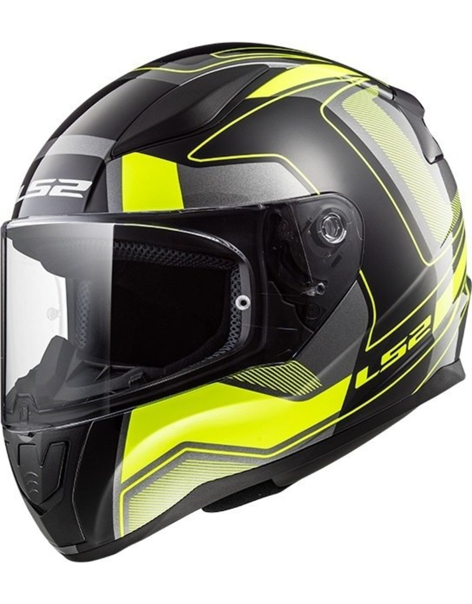 LS2 LS2 FF353 carrera black / fluo yellow