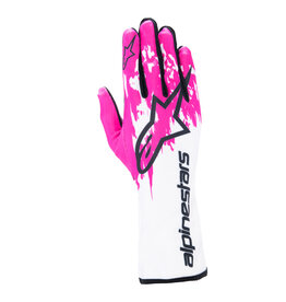 Alpinestars Alpinestars Tech 1-K V3  White / Fuchsia (FIA- KARTING)