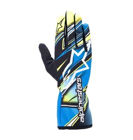 Alpinestars Alpinestars Tech 1-K V2 Competition Glove Fluo yellow / blue / white