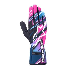 Alpinestars Alpinestars Tech 1-K V2 Competition Glove Fuchsia / cyan / white