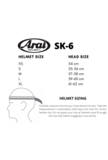 Arai Arai SK-6 Helmet (Snell K2020)