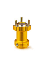 Kartsandparts Hq aluminium rear hub 30 x 95 MM gold colour