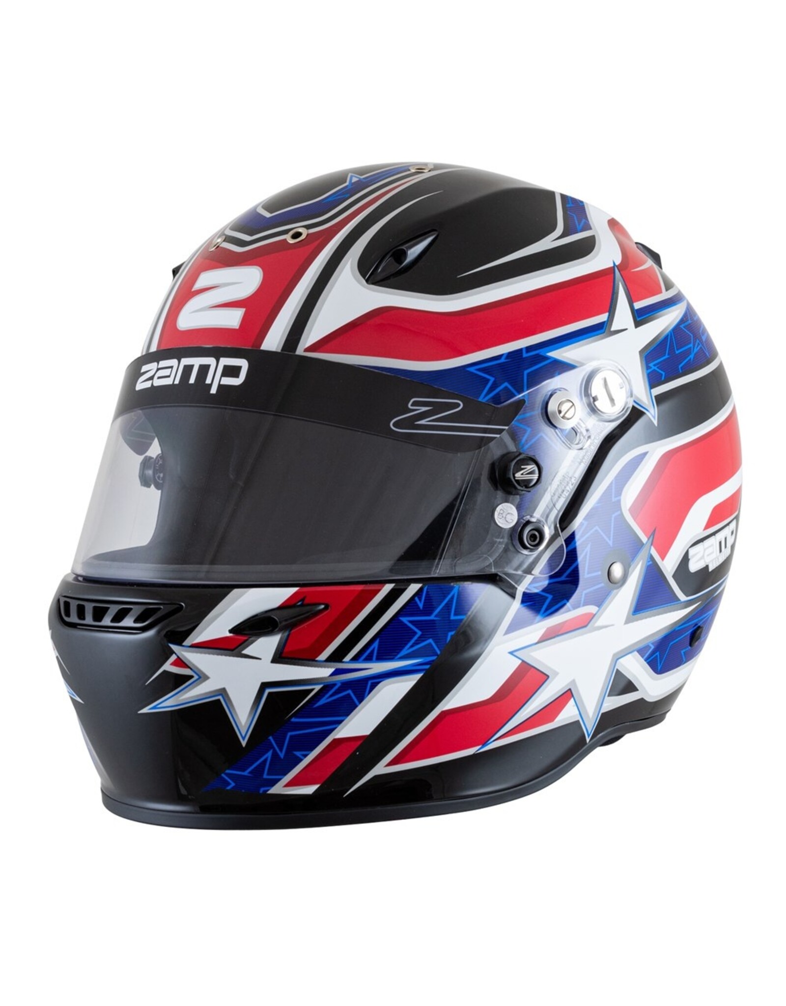 Zamp Zamp ZR-72 Black / red / blue (FIA-8859 / SNEL 2020)