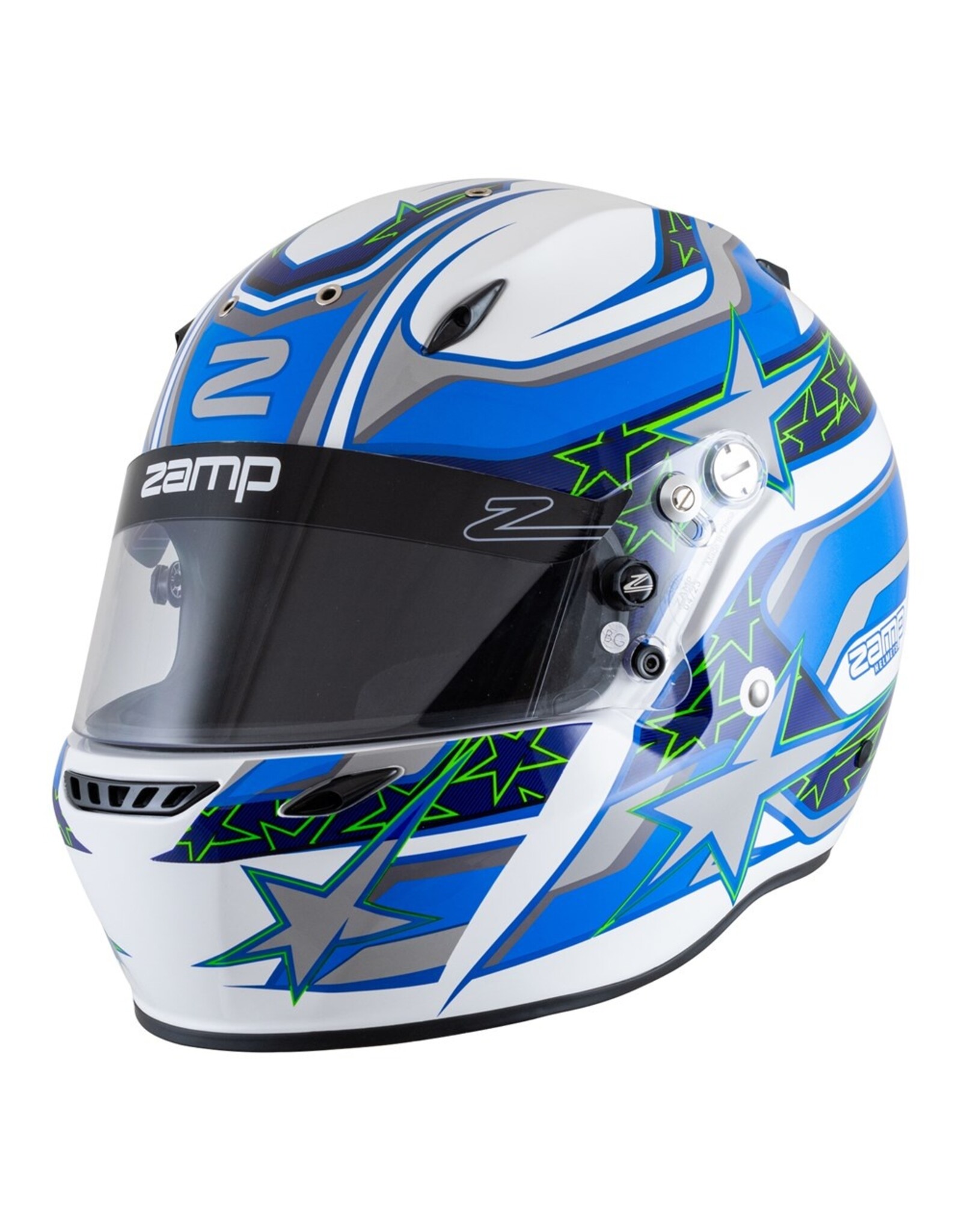 Zamp Zamp ZR-72 White / blue (FIA-8859 / SNEL 2020)