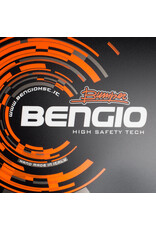 Bengio Bengio bumper rib beschermer zwart/fluor oranje