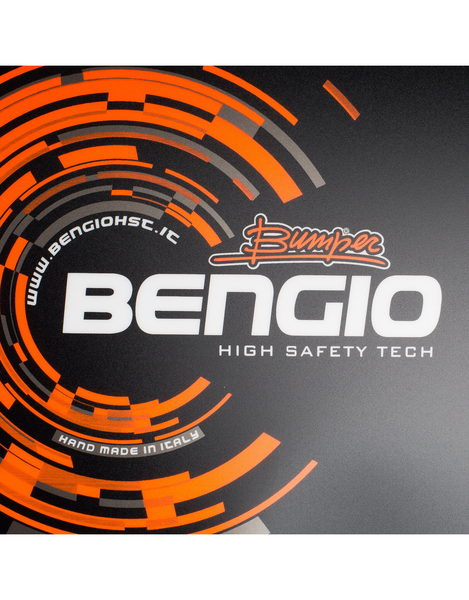 Bengio Bengio bumper rib protector black/ fluo orange