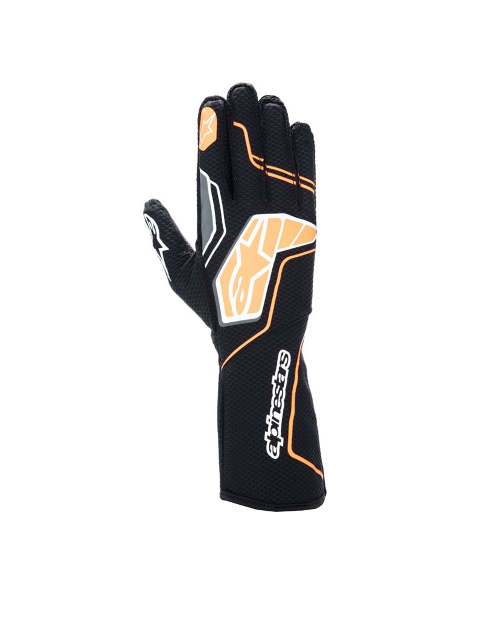 Alpinestars Alpinestars Tech 1-KX V4  Black / fluo orange (FIA- KARTING)