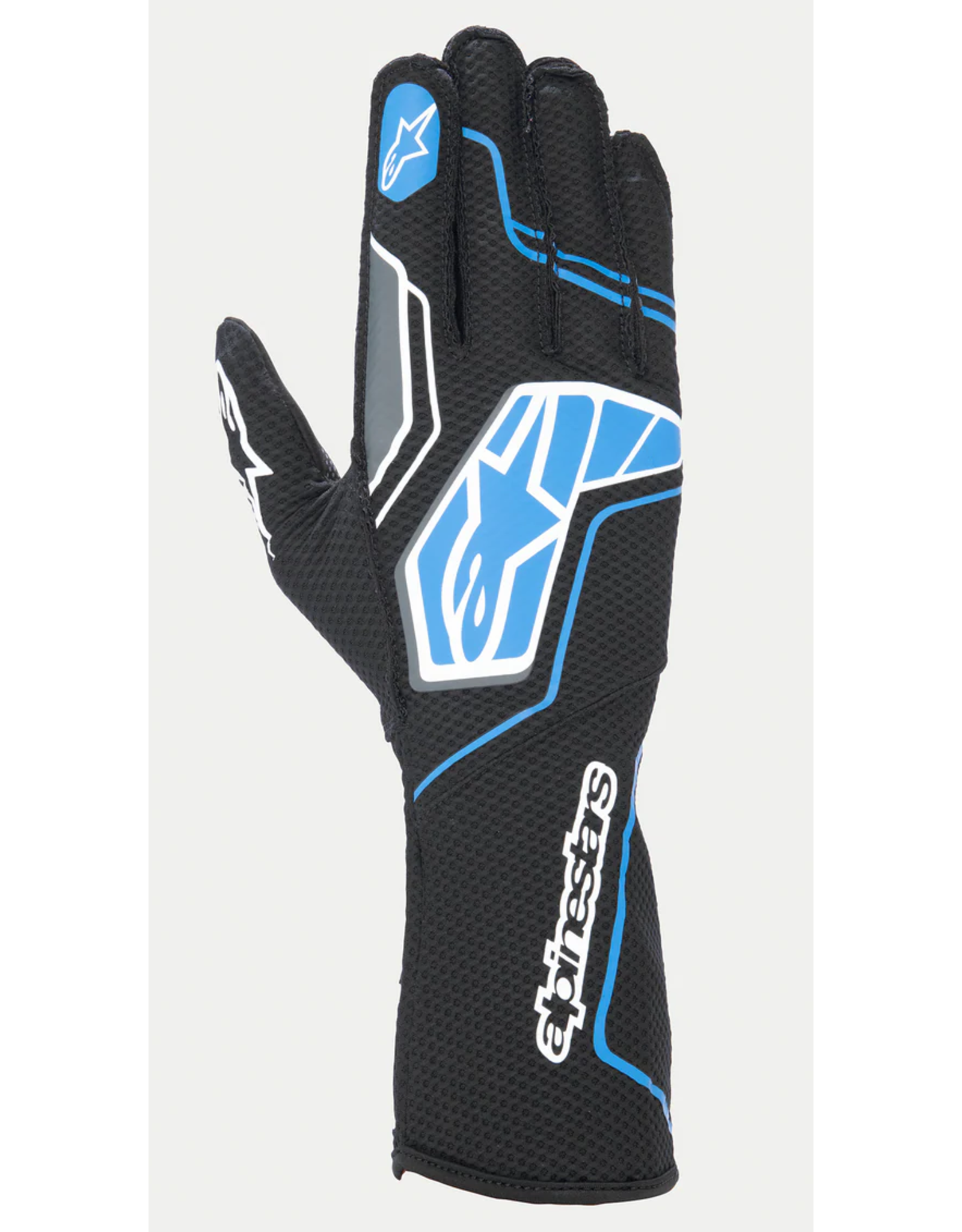 Alpinestars Alpinestars Tech 1-KX V4 Zwart / fluor blauw (FIA- KARTING)