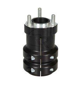 Righetti Ridolfi RR Aluminium rear hub 50x115MM (key 8MM) Black