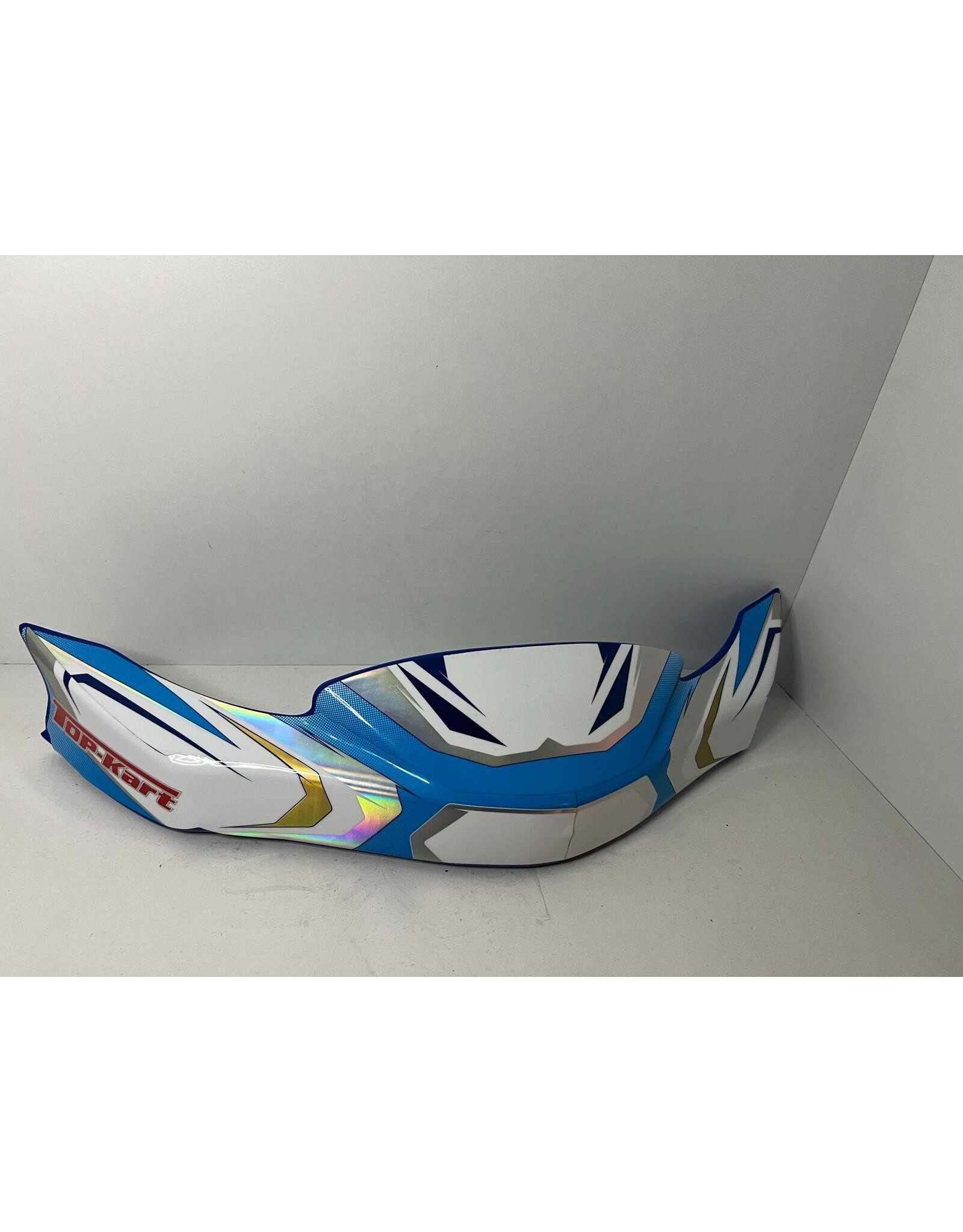 Top Kart KG MK14 Mini front spoiler with Topkart stickers and mounting brackets