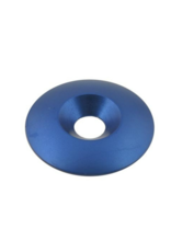 Kartsandparts Aluminium verzonken ring M8 x 34 MM blauw