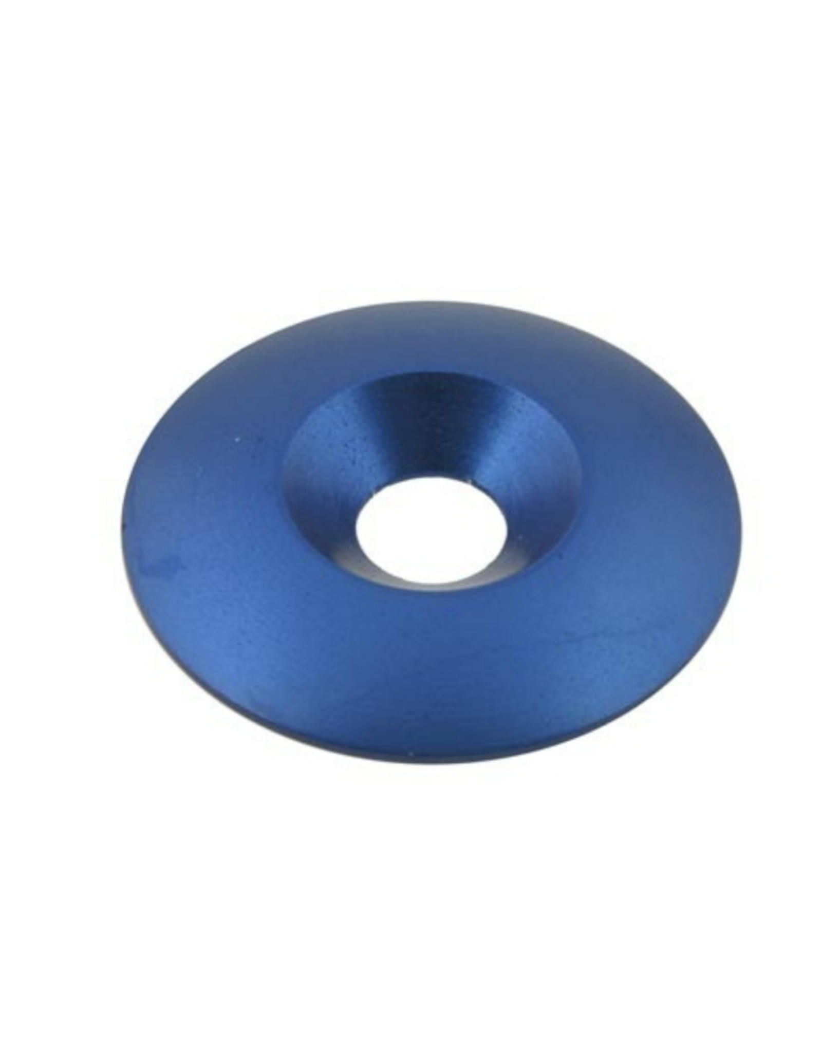 Kartsandparts Aluminium countersunk washer M8 x 34 MM blue