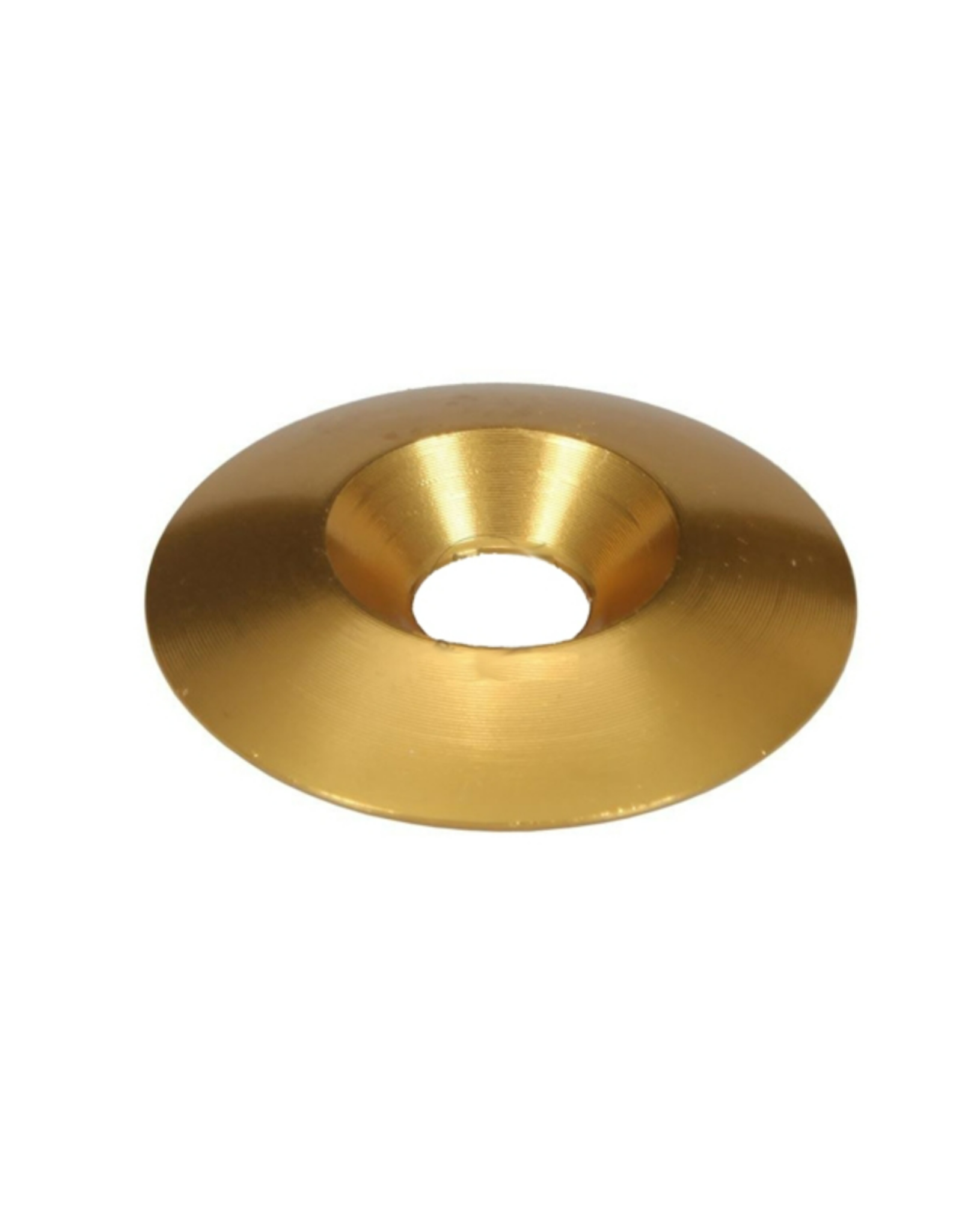 Kartsandparts Aluminium verzonken ring M8 x 34 MM goud kleurig