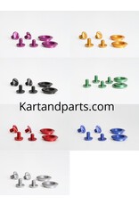Arai  Screw set coloured Arai SK-6 / GP-6