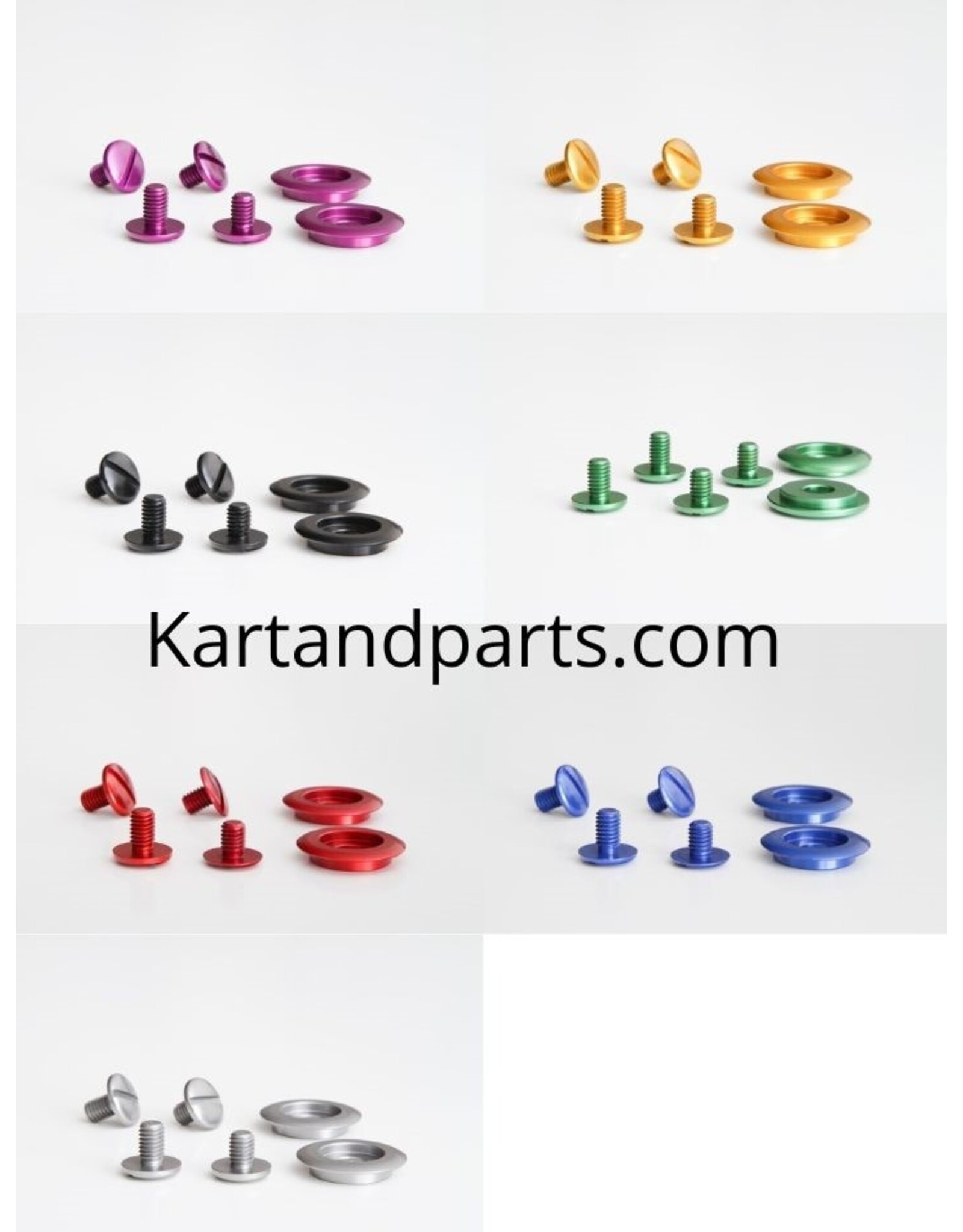 Arai  Screw set coloured Arai SK-6 / GP-6