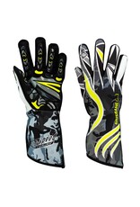 Speed Racewear Speed handschoenen Brisbane G-3 Zwart/ fluor geel