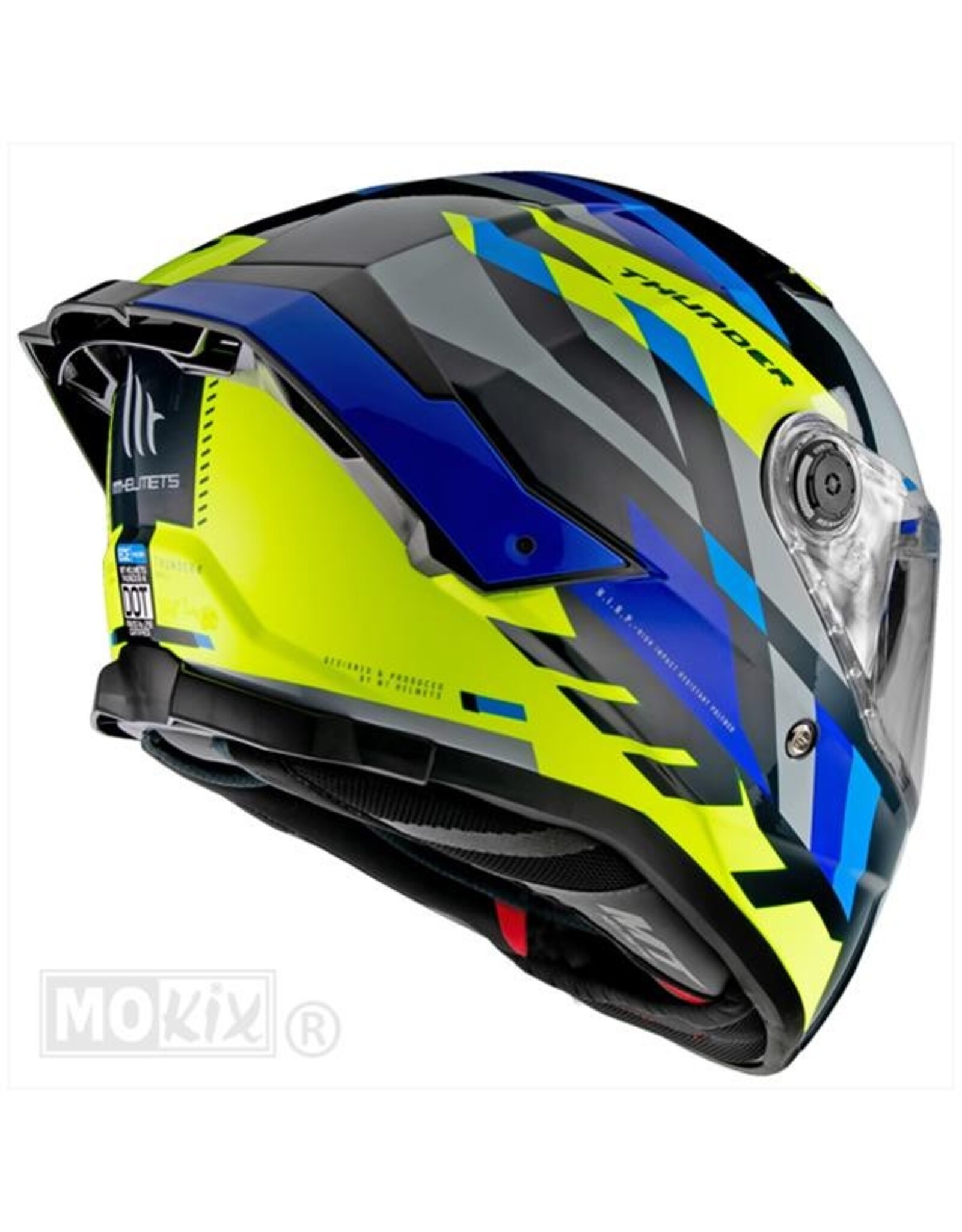 MT Helmets MT Helmets Thunder 4 SV ergo zwart / blauw